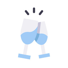 drink party flat style