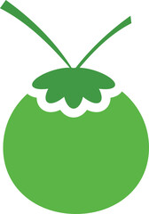 coconut fruit icon
