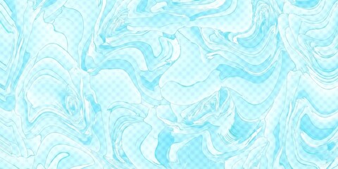 Abstract Swirling Blue Marble Texture with White Veins Dreamy, Ethereal Background