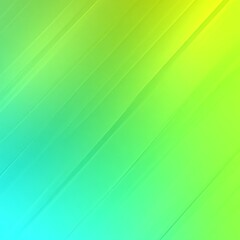 Abstract green and blue gradient background with diagonal lines.
