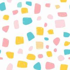 A seamless pattern designed in an Eastern style, Seamless design allows for a perfectly continuous pattern with no visible seams.