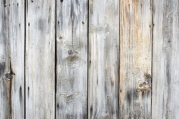 Naklejka premium Close-up of a natural wood plank fence.