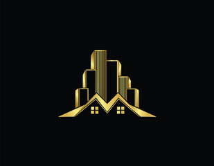 real estate logo, residential logo, commercial logo,city, building, architecture, skyline, urban, business, vector, illustration, town, cityscape, icon, buildings, silhouette, skyscraper, design, sky,