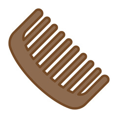 comb sign symbol vector icon