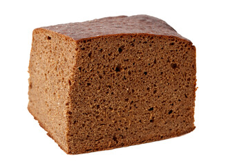 A brown loaf of bread with holes in it