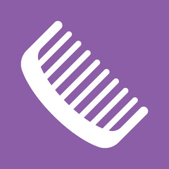 comb sign symbol vector icon