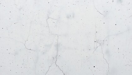 High-resolution texture of a white concrete wall with fine cracks and small specks, ideal for background or design element.