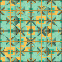 Seamless Cubes Vector Background: Repeating Lined Boxes Pattern for Modern Geometric Designs