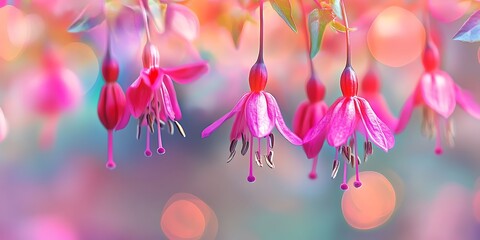 Fototapeta premium a close up of a flower