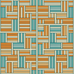 Seamless Cubes Vector Background: Repeating Lined Boxes Pattern for Modern Geometric Designs