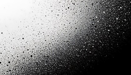 Obraz premium Abstract Black and White Spray Paint Texture Background with High-Resolution Detail and Gradient Effect