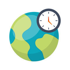 Earth Hour Illustration