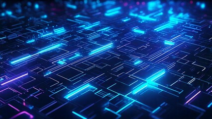 サイバー感のある近未来のイメージ 背景素材 テクスチャ AI生成素材