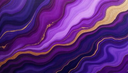 Obraz premium Abstract flowing purple waves art digital canvas modern design colorful environment artistic viewpoint contemporary concept