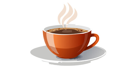 Obraz premium Coffee Cup with Steam