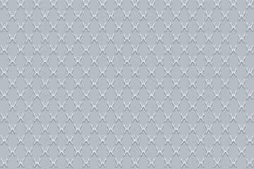 バツマークの滑り止めが入った灰色の鉄板プレート風の背景