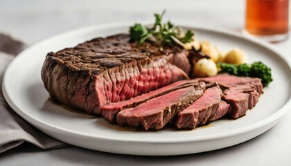 beef steak with vegetables