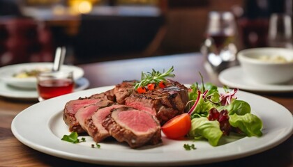 lamb chops with vegetables