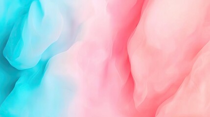 Summer watercolor idea. A vibrant blend of pink and blue hues, perfect for creative design projects.