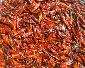 Red chili peppers