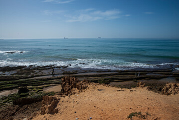 North Africa . Morocco, Beautiful city of Agadir. Agadir is a large city in Morocco, located on the Atlantic Ocean.
