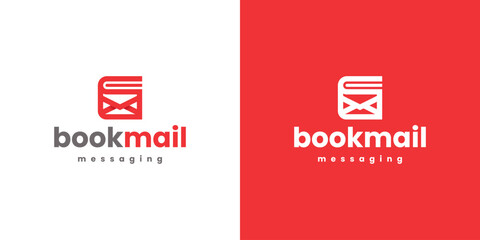 book mail logo vector