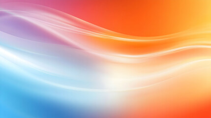 Obraz premium Abstract colorful wave design, vibrant background, smooth curves, website banner