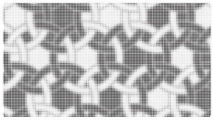 Creative texture halftone vector template.