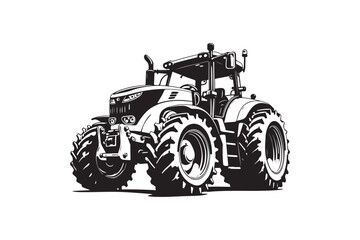 Tractor Silhouette Design Bundle