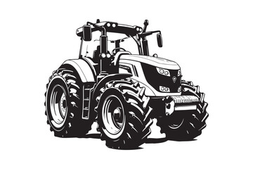 Tractor Silhouette Design Bundle