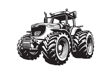 Tractor Silhouette Design Bundle