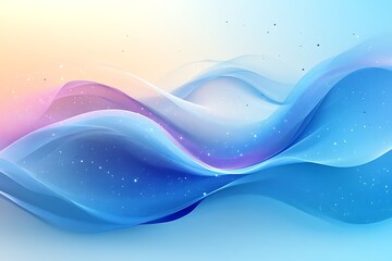 Abstract pastel wave background.