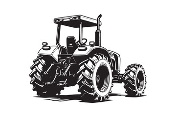 Tractor Silhouette Design Bundle
