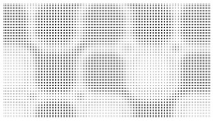 Creative texture halftone vector template.