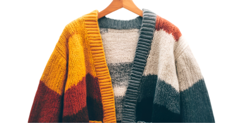 colorful scarf on a white background