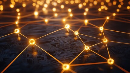 Glowing Energy Microchips and Interconnected Circuits