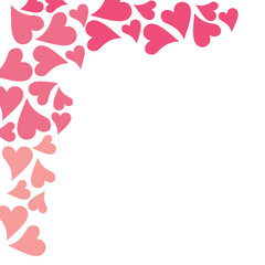 VAlentine Love Heart Corner