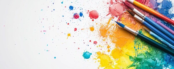 Children's Creativity Concept Digital Design, Generative AI