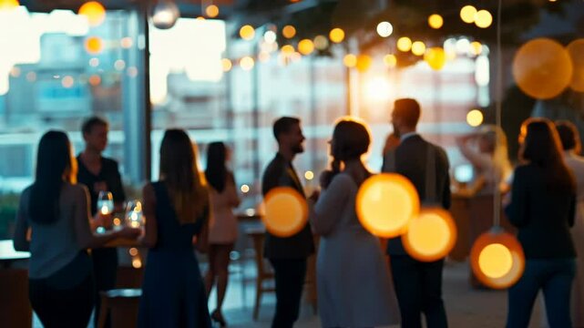 The Warm Evening Gathering