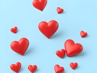 "3D Heart Icon Vector Design: Social Media Likes and Heart Buttons in High-Quality EPS Format"

