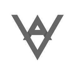Obraz premium Initial AV Letter Logo for Strong Identity. Symbol Logo for your business