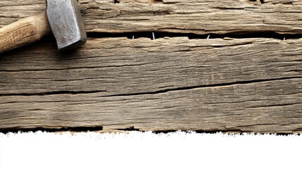 Crafting with hammer and wood diy projects home workshop action capture close-up creative concepts