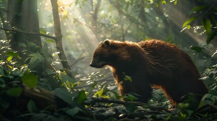 Obraz premium wolverine