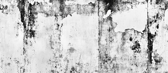 Fototapeta premium Abstract black and white grunge texture with navy and gray tones featuring mottled patterns, ideal for artistic backgrounds and design projects.