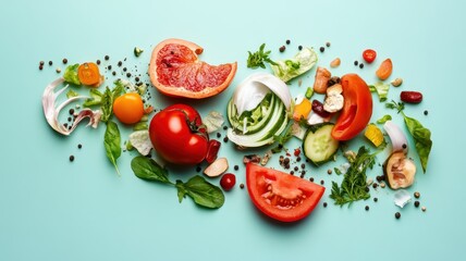 Informative Educational Posters Raising Awareness on Food Waste and Sustainable Practices in Daily Life