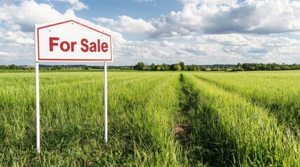 Obraz premium A spacious green field with a 