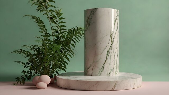 The isolated, rolled paper vase on the table, reminiscent of a Christmas decoration, could also serve as a container for candles or even a rolled-up toilet paper