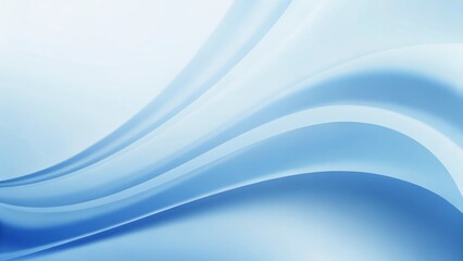 Fototapeta premium Abstract soft blue wave background. 3d blue background with blue lines curved, wavy sparkle with copy space for text. Three-dimensional wave and blue background flowing elegant design smooth pattern