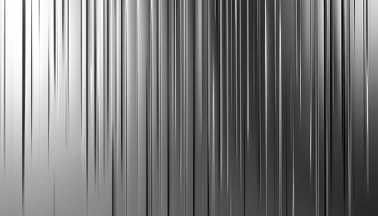Obraz premium Illustrate vertical silver lines in a luxurious minimalist design with shadows.