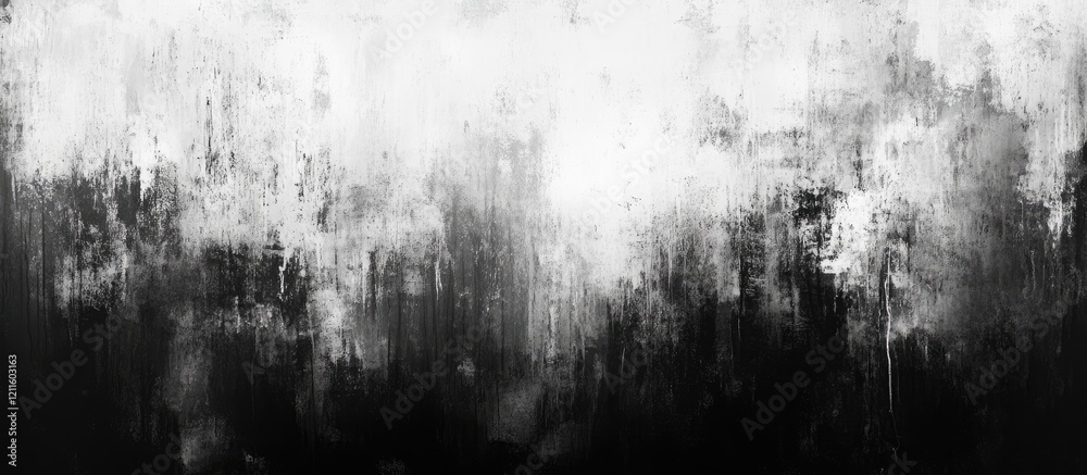 Leinwandbilder abstract black and white grunge texture with navy gray tones creating a rough mottled background enh